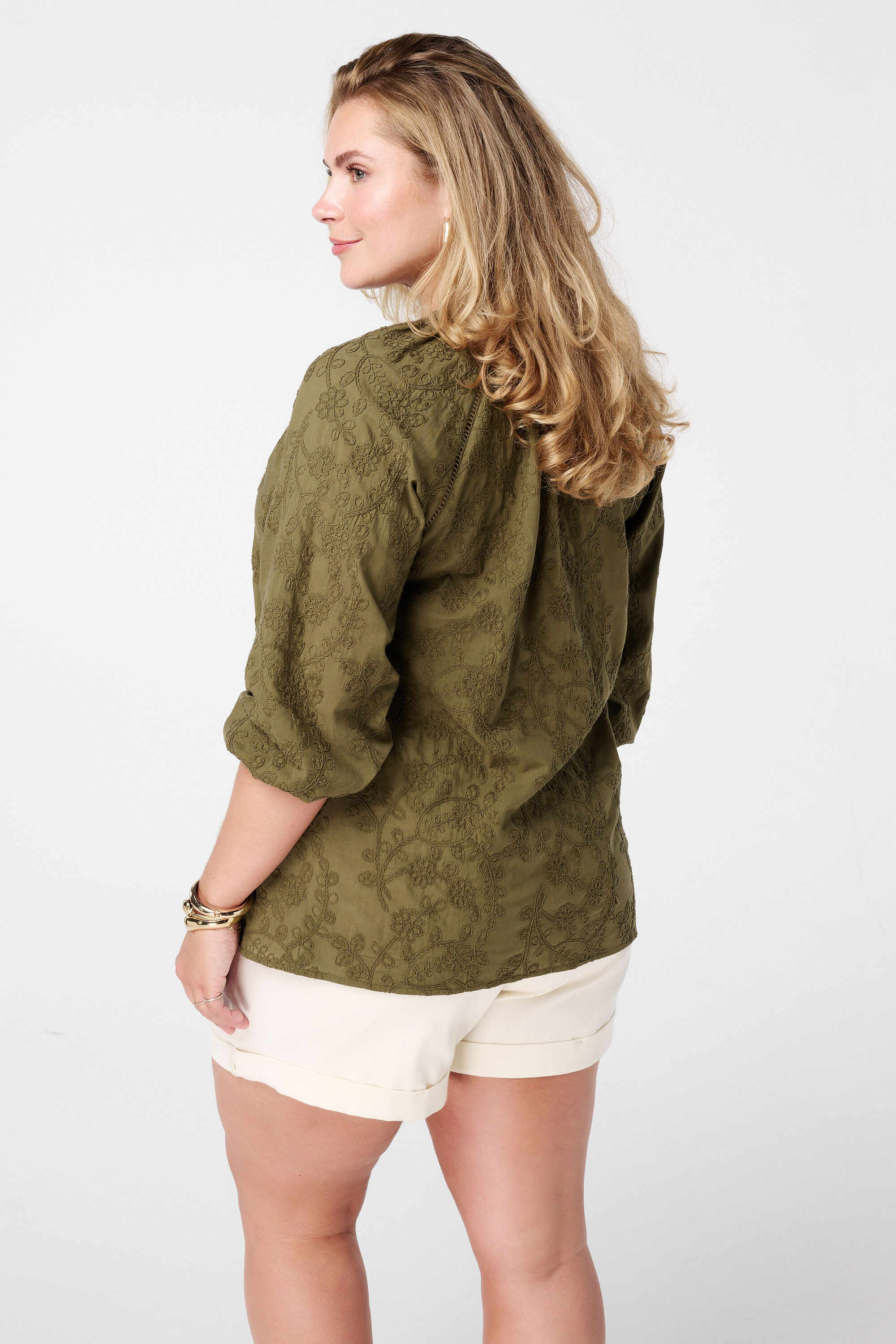 Blouse met broderie image number 3