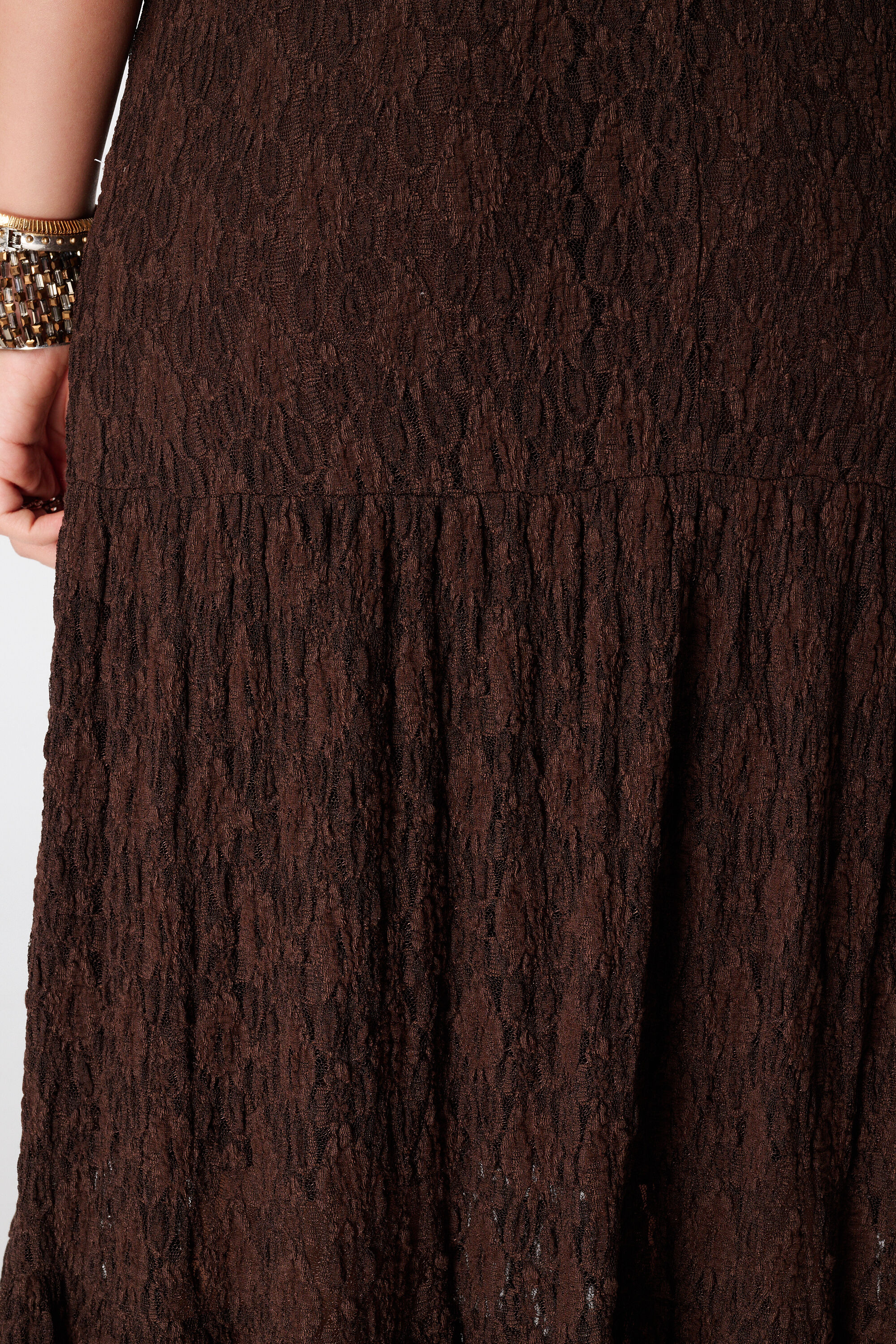 Kanten maxi rok image number 4