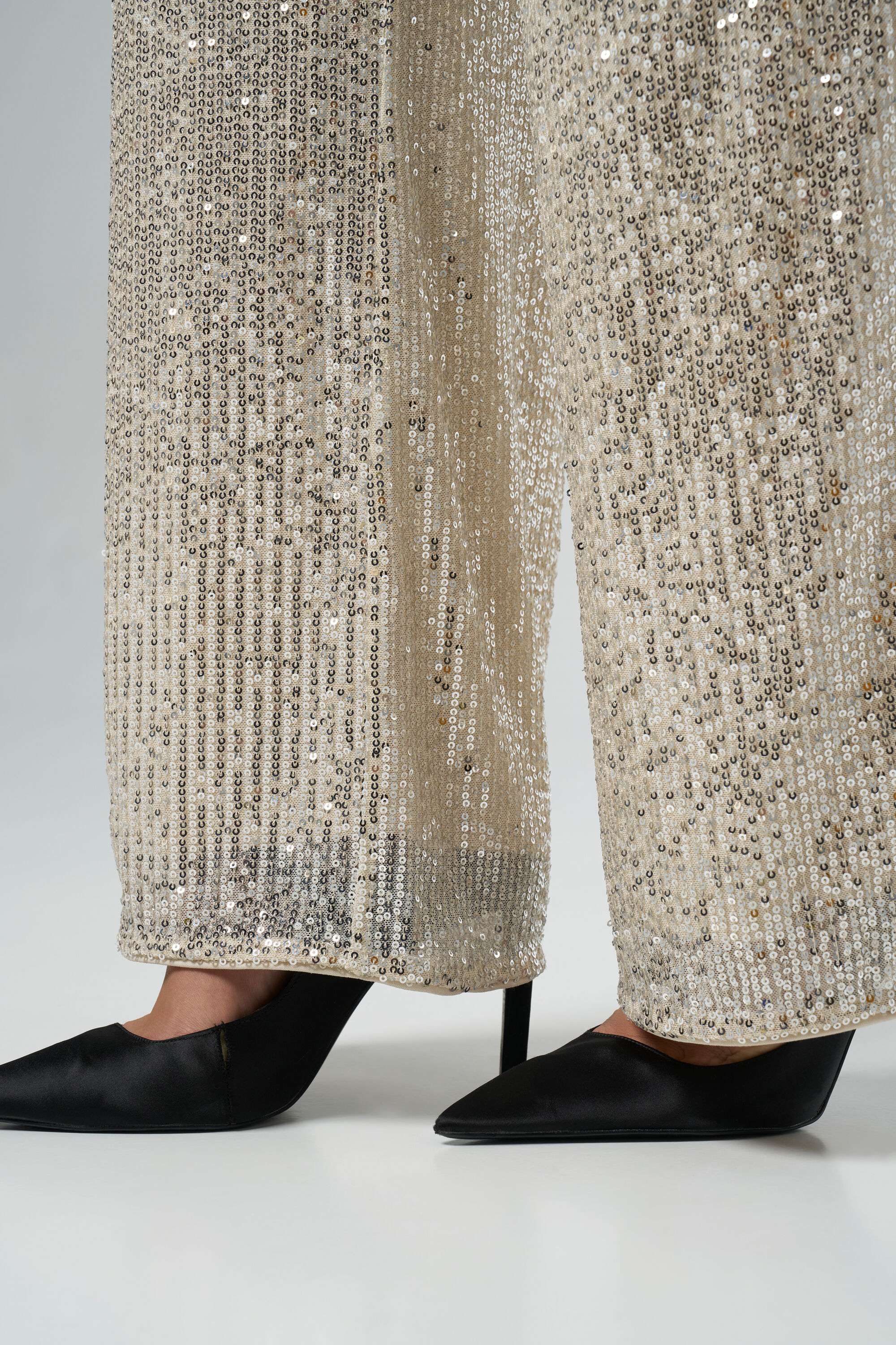 Broek met pailletten image number 4