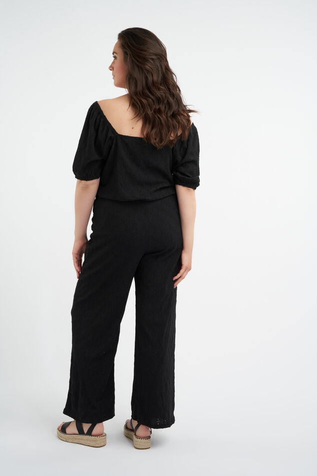 Wijde broek van embroidery anglaise image number 3