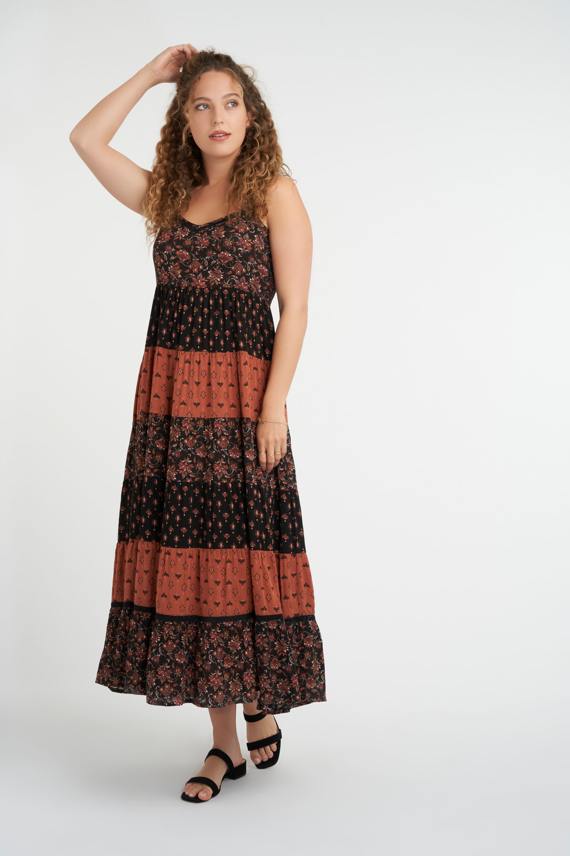 Jurk met print image number 5