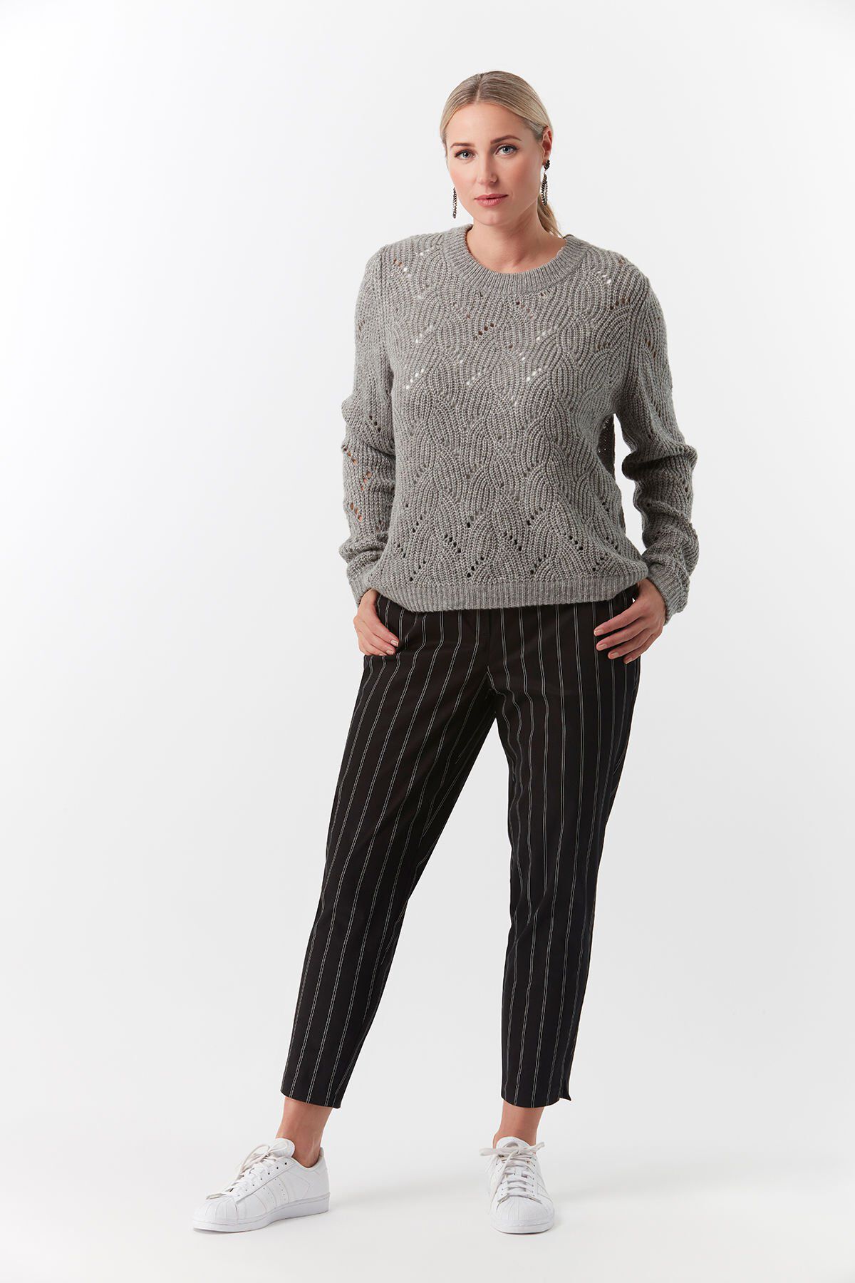 Gestreepte pantalon image number 6