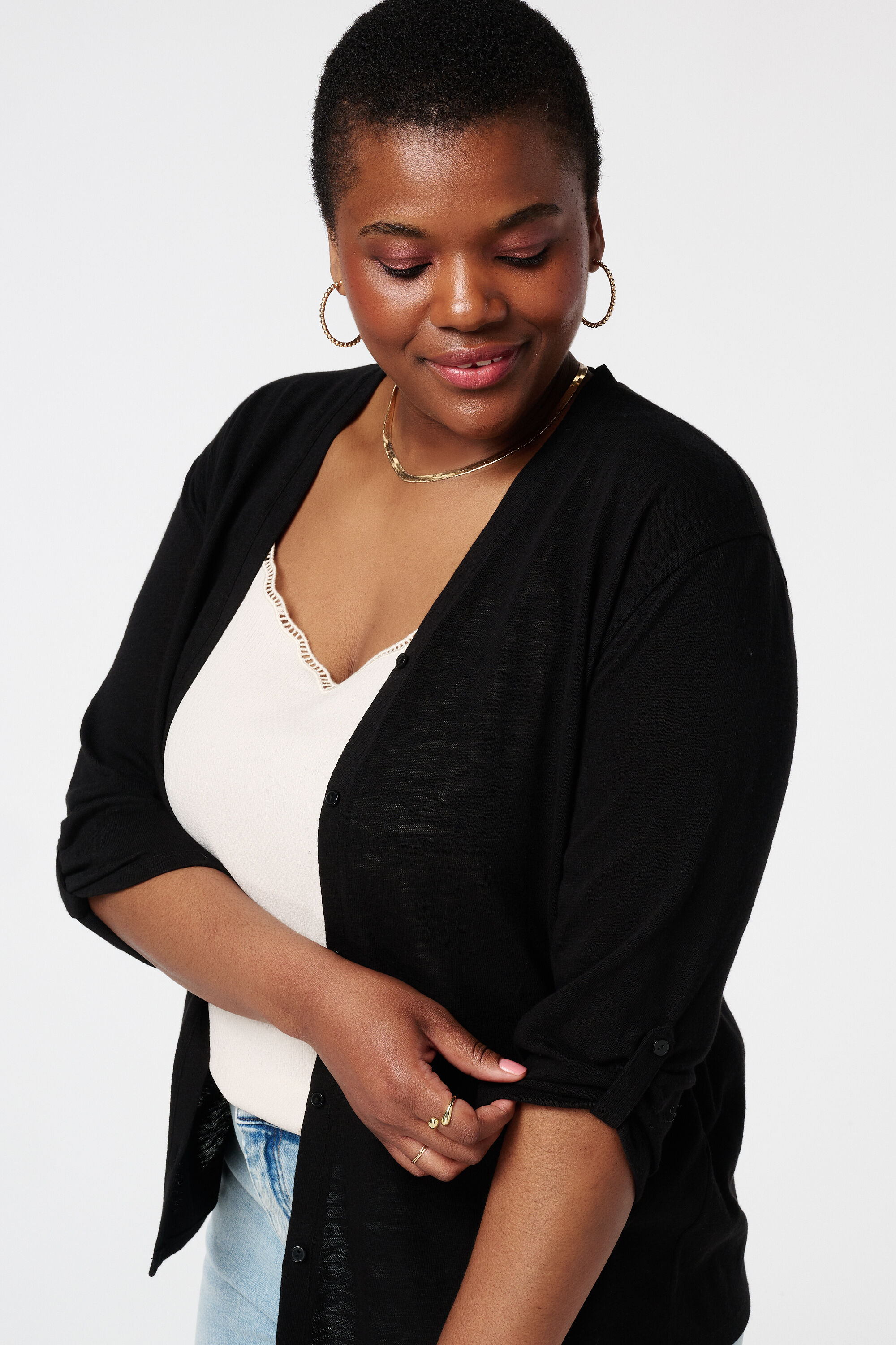 Top met knoopsluiting image number 4