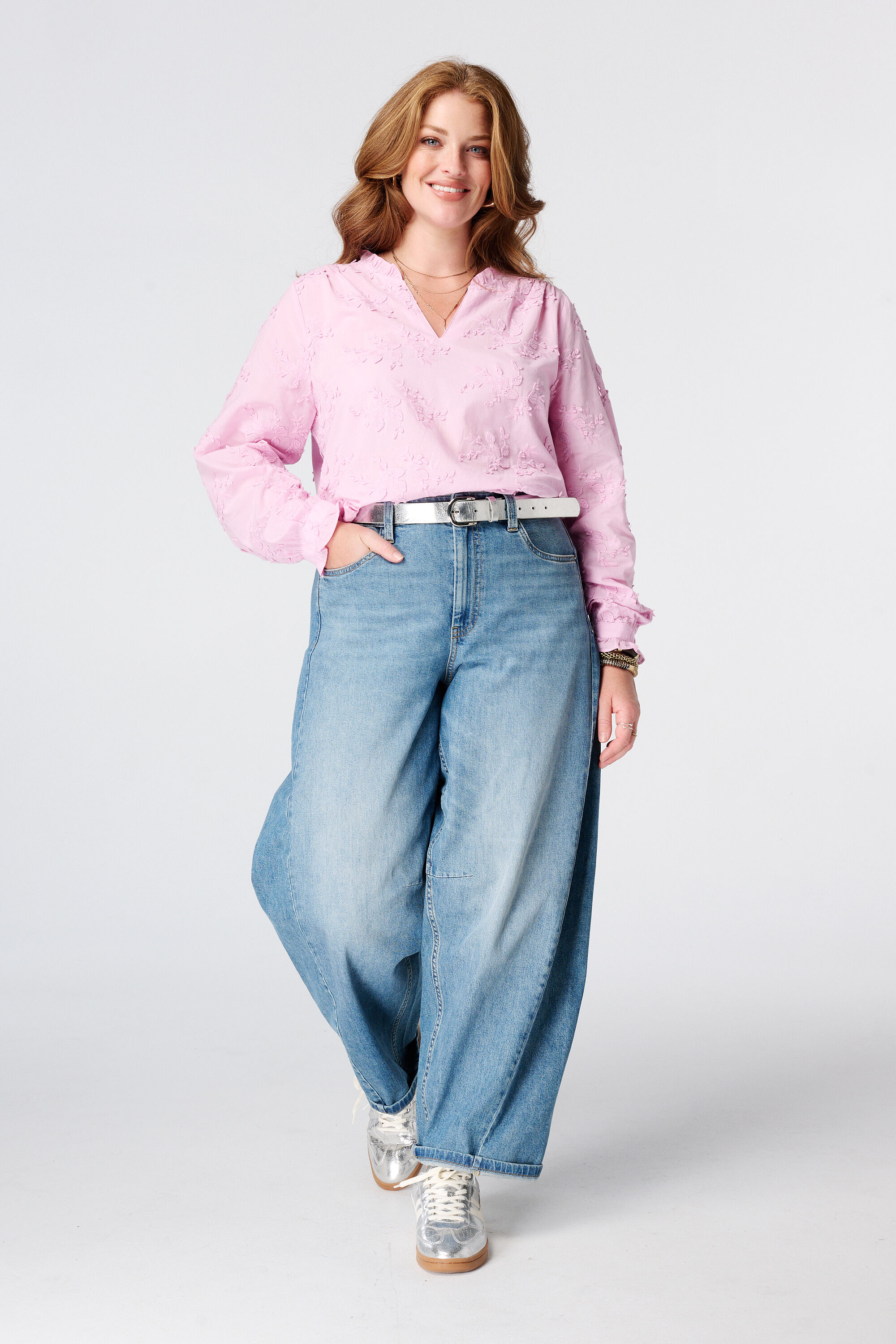 Blouse met borduursel image number 5