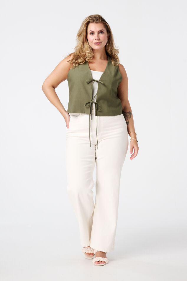 Gilet met striksluiting image number 5