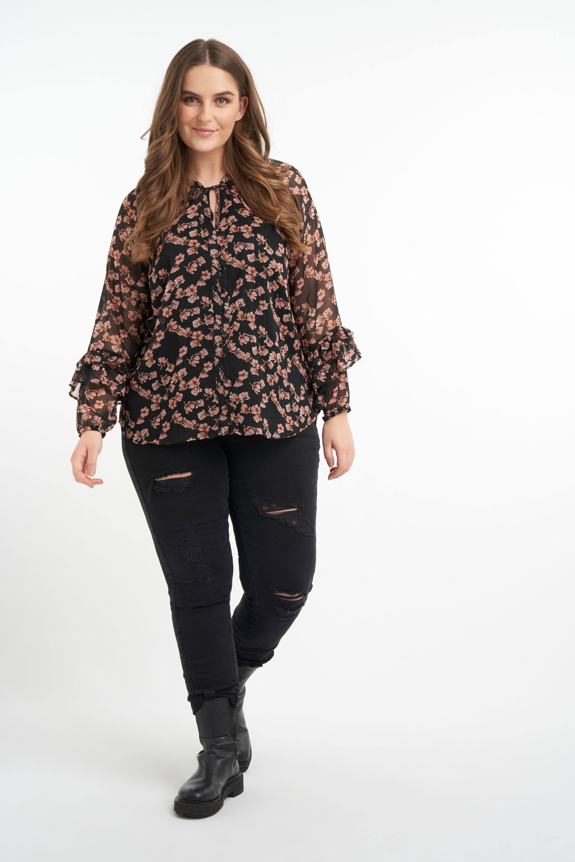 Blouse met print image number 5