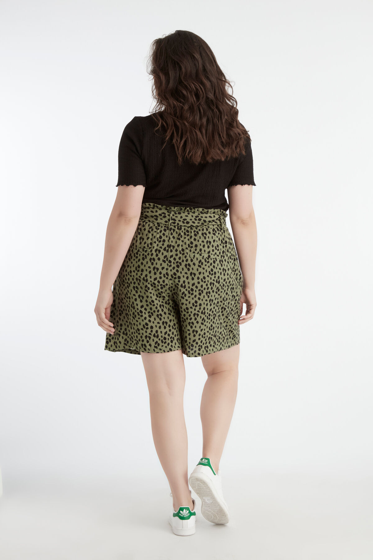 Viscose short met print image number 4