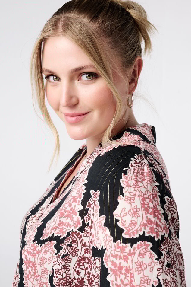 Blouse met print image number 4