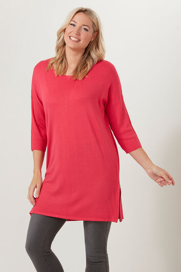 Trui met open detail op de rug