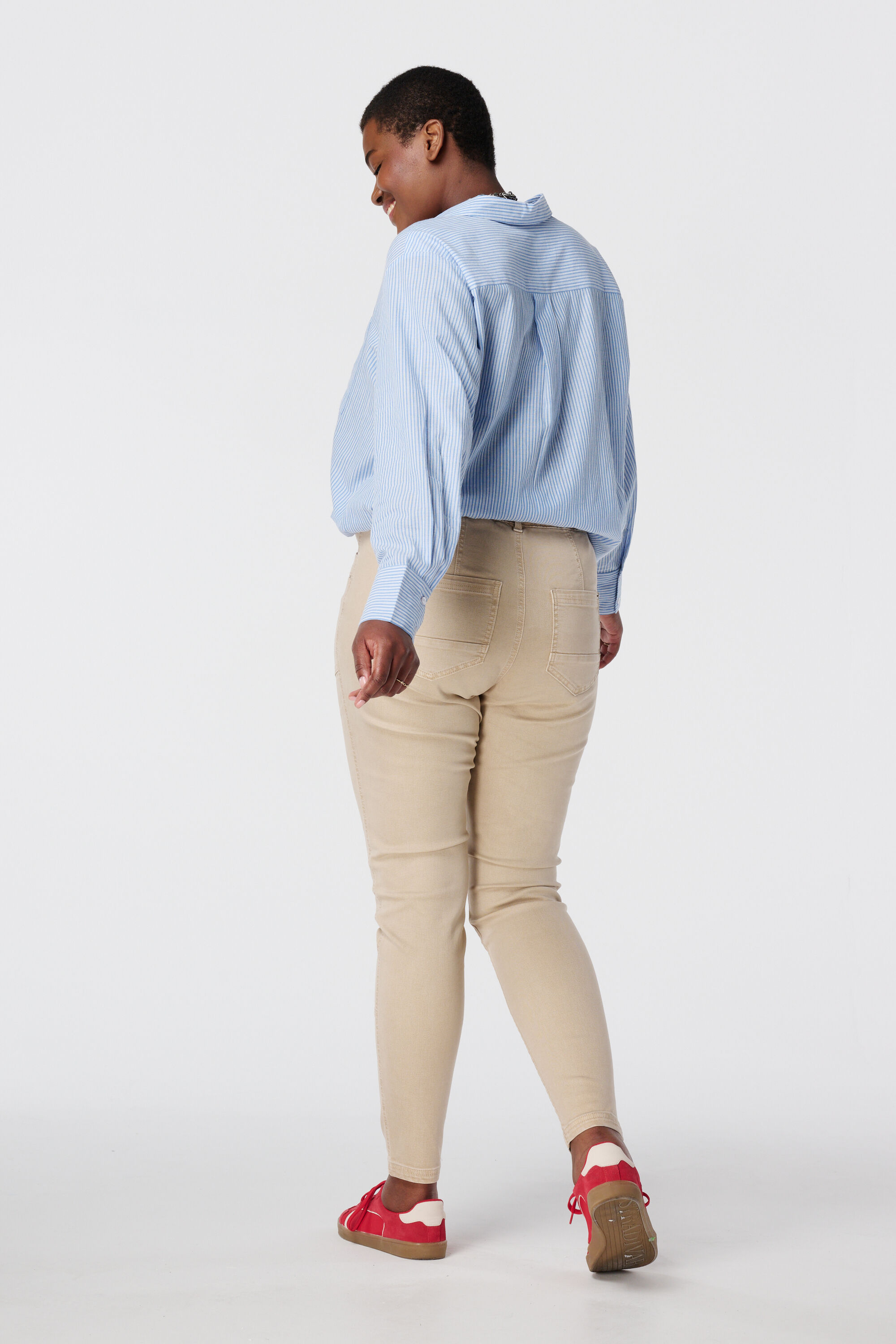 Skinny leg tregging cargo image number 3