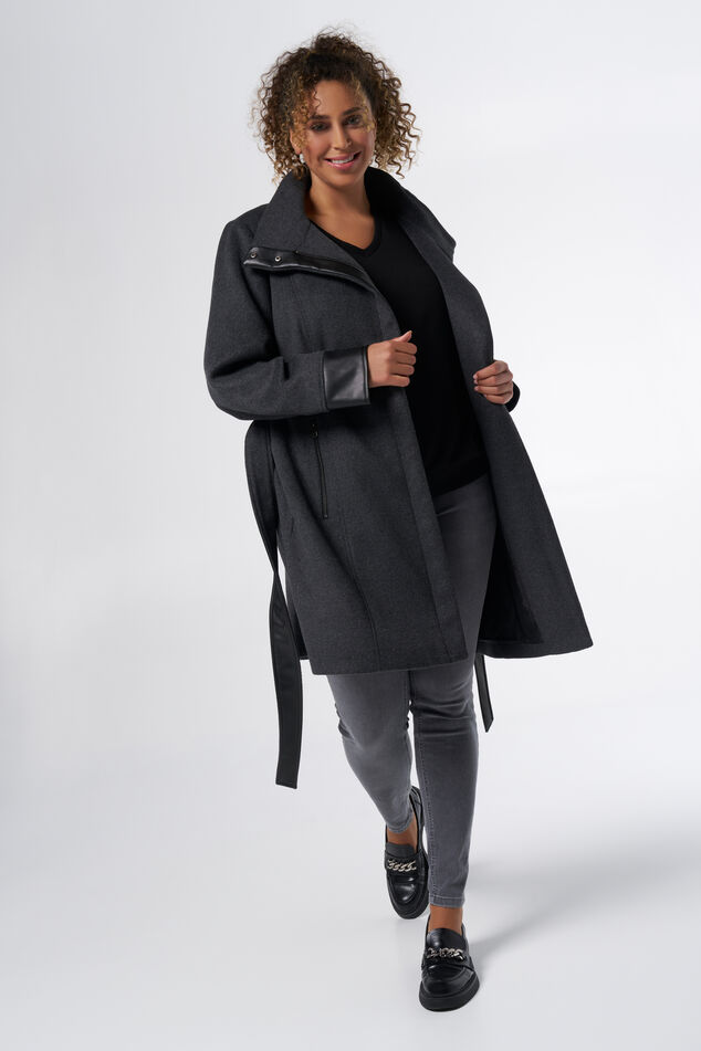 Jas met ceintuur image number 5