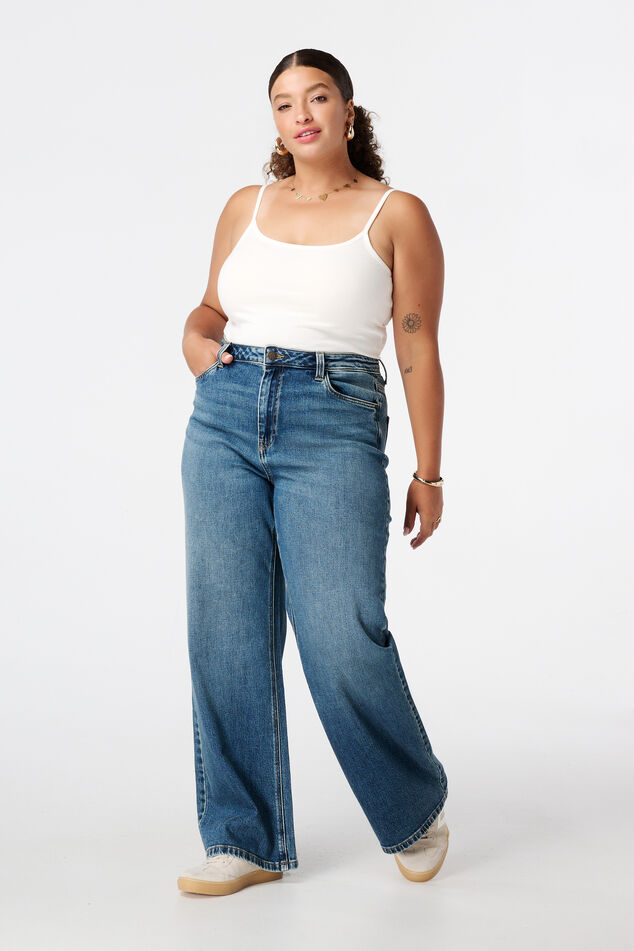 Spaghetti top met stretch image number 5