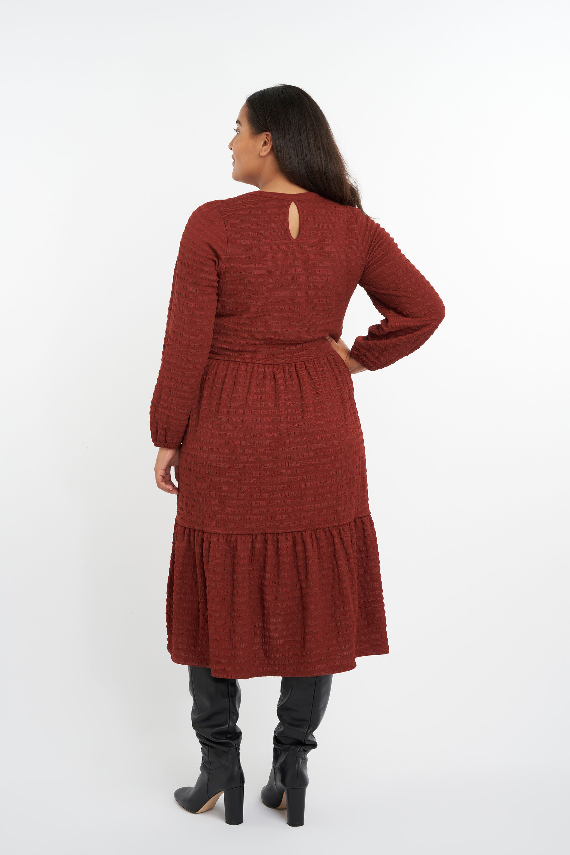 Wijde jurk on sale