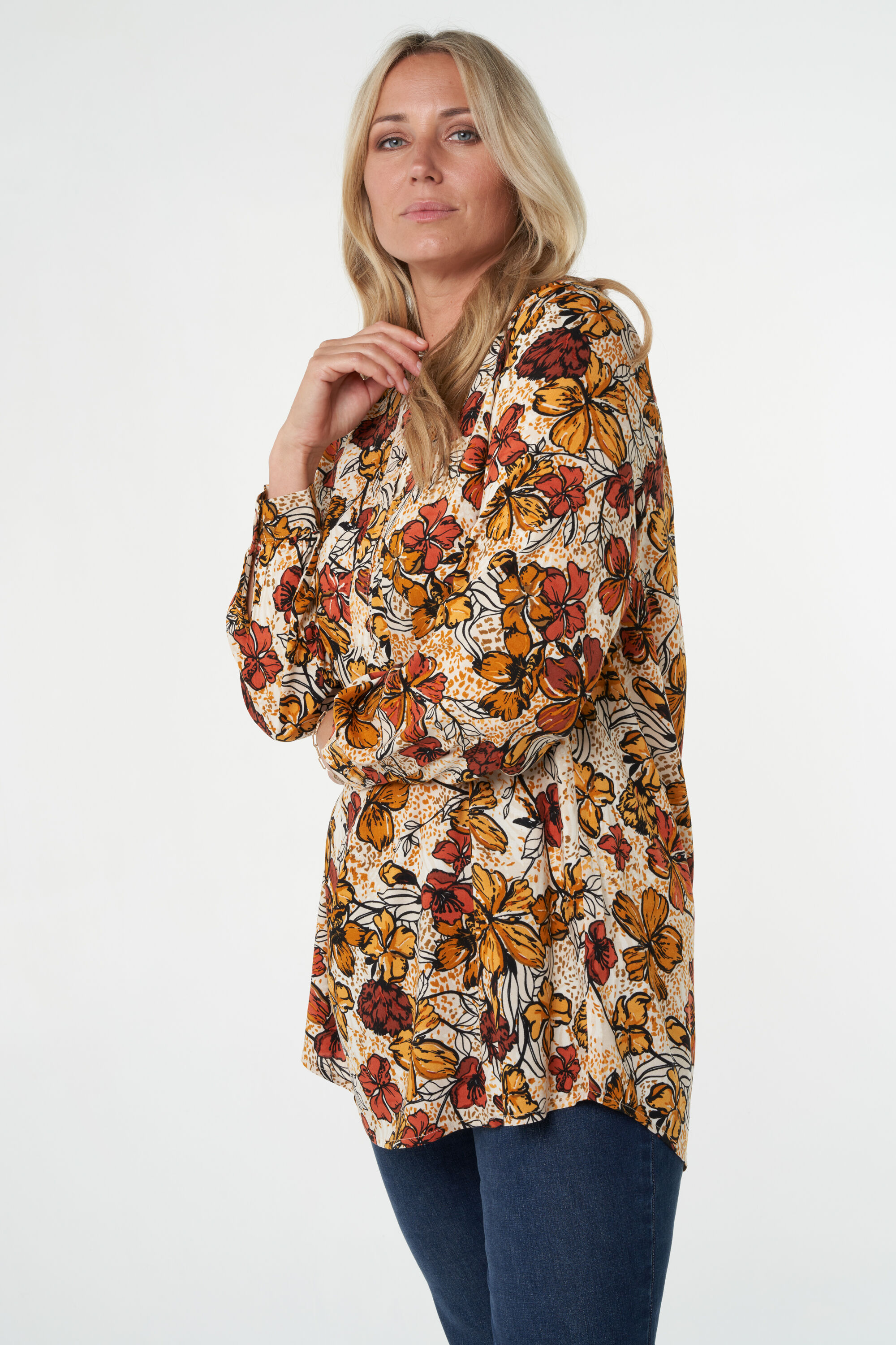 Blouse met print image number 7