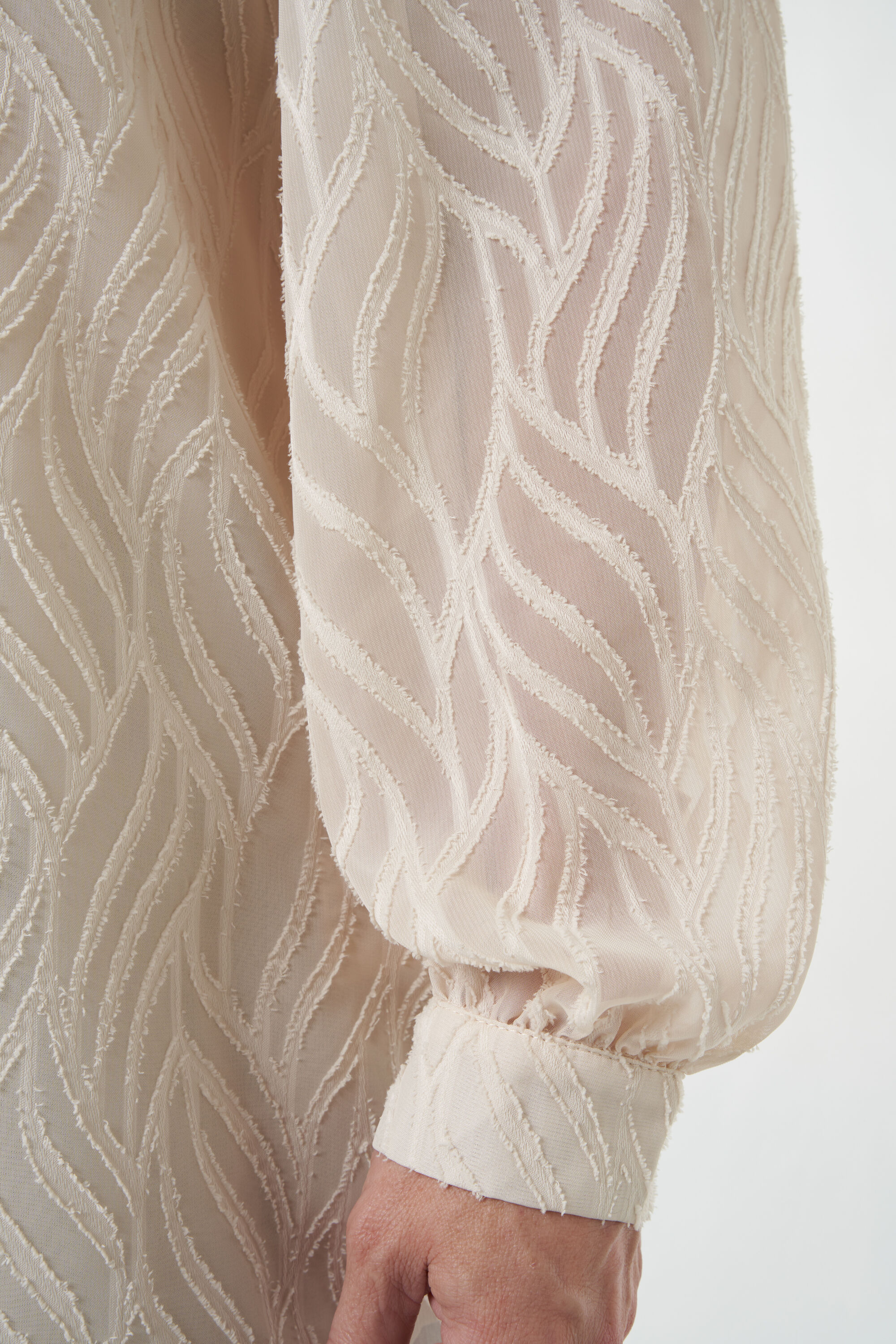 Jacquard blouse image number 5