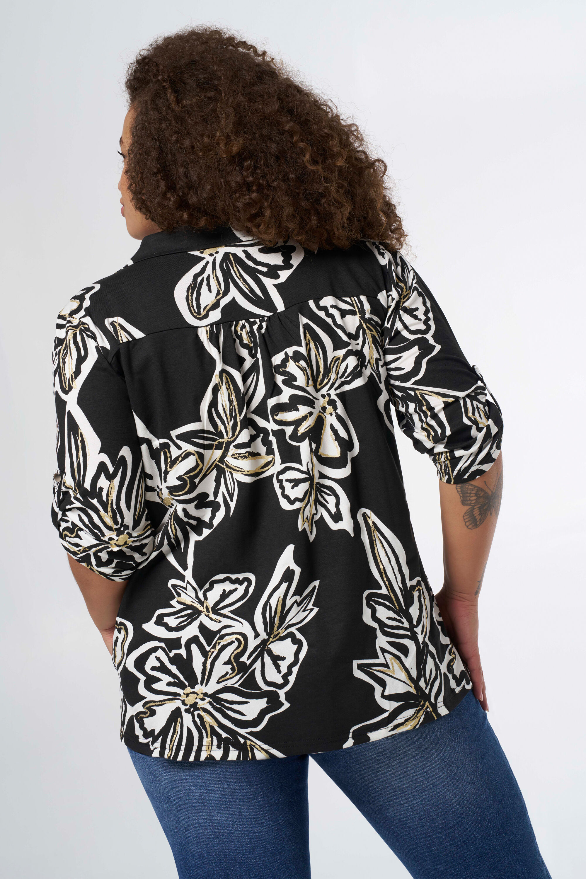 Top met print image number 3