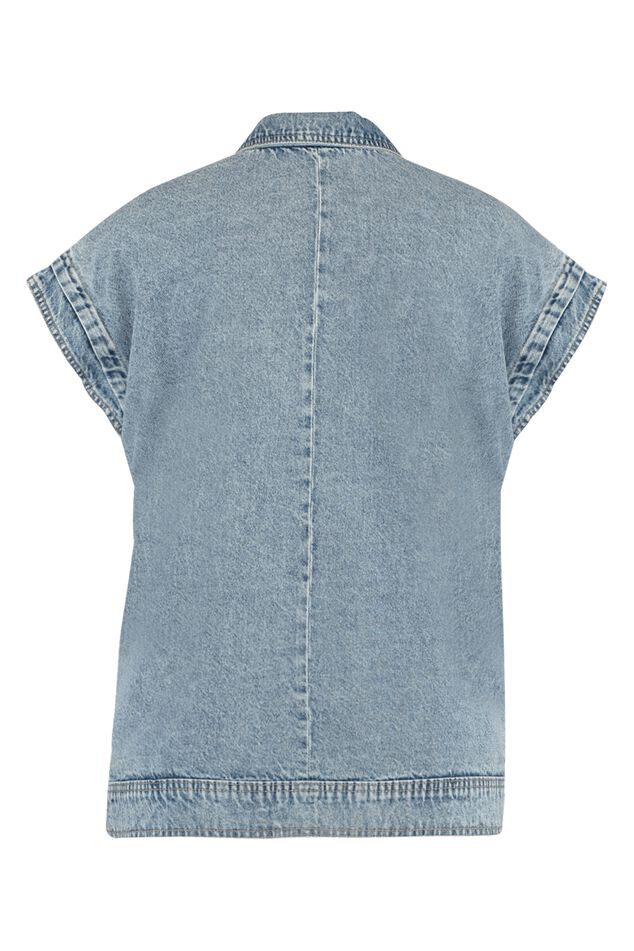 Denim gilet  image number 3