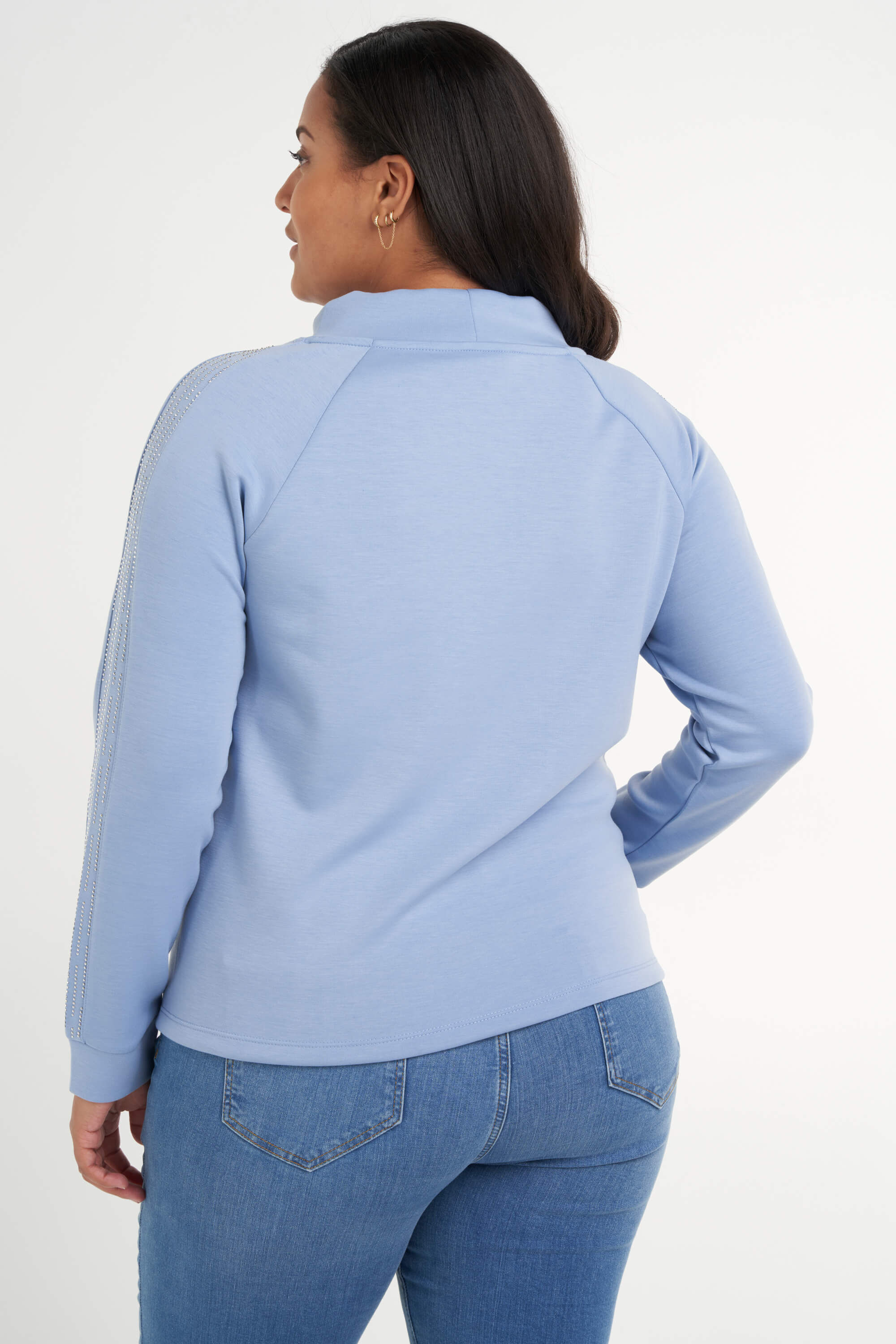 Sweater met strass steentjes image number 3