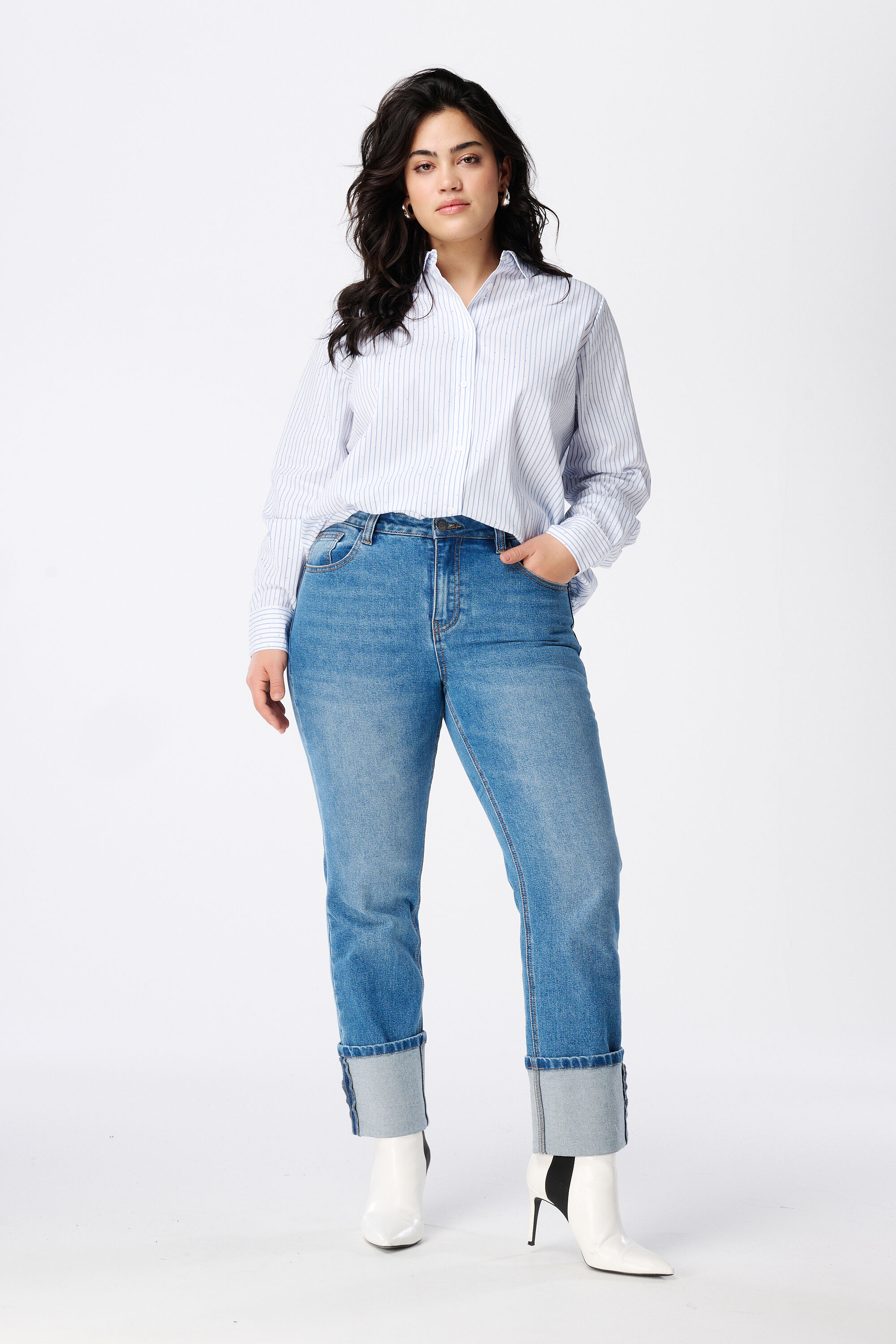 Overhemd met steentjes image number 5