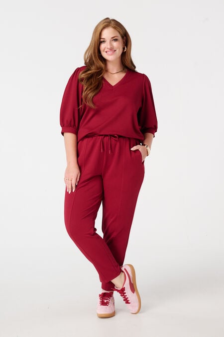 Broek met siernaad Broek met siernaad