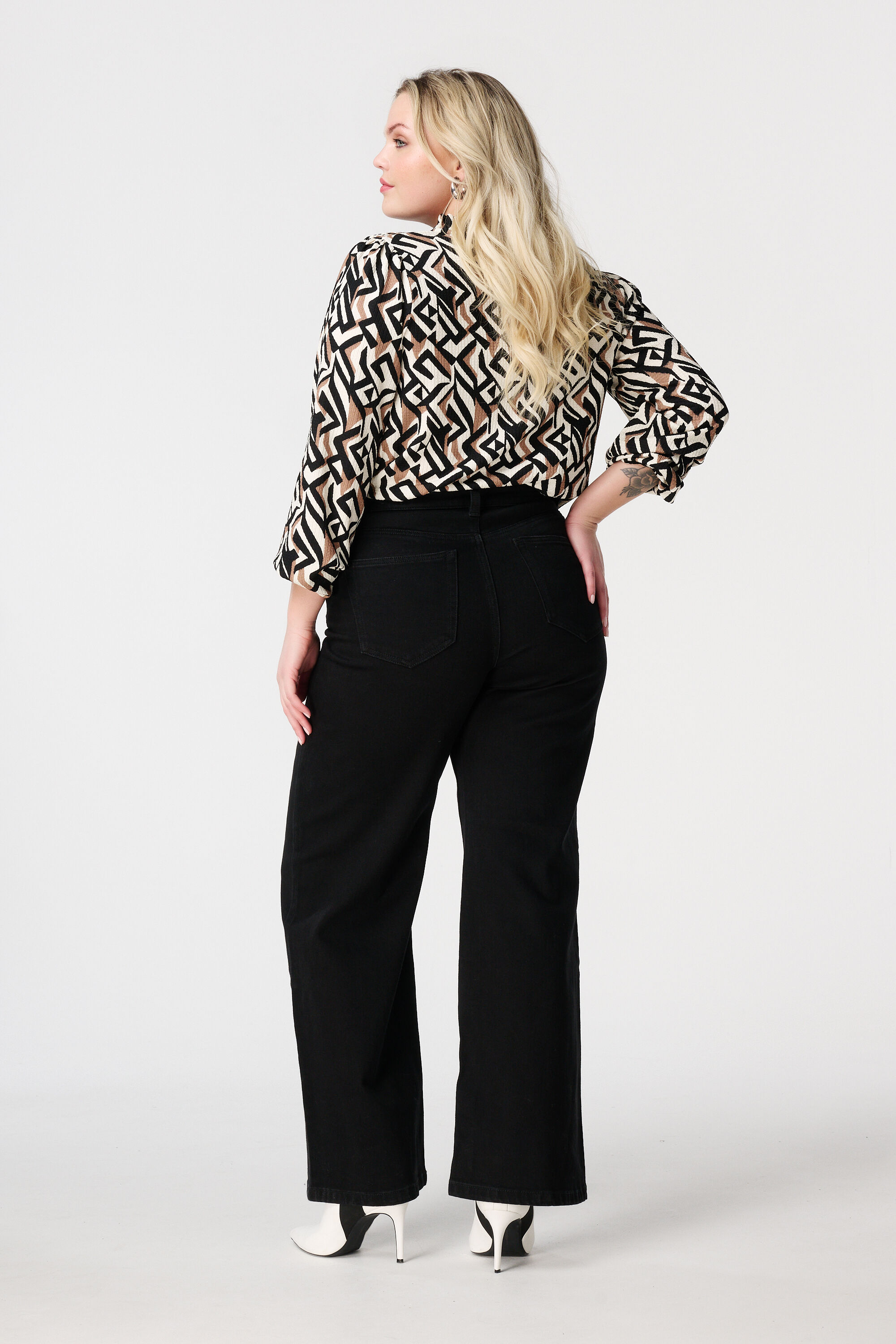 Wide leg jeans IVY image number 3