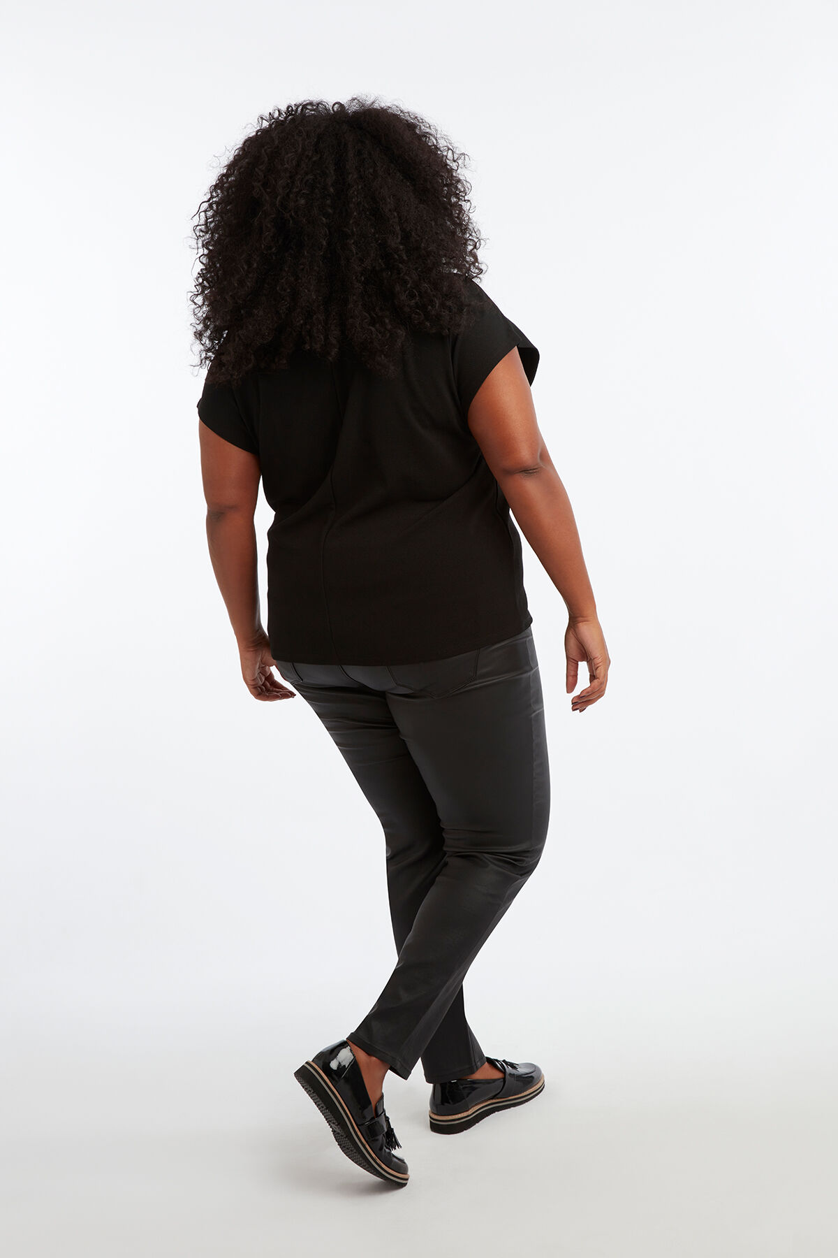 T-shirt met waxprint image number 3