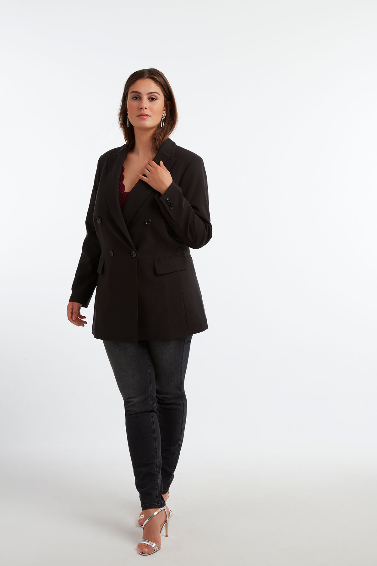 Dubbelknoops blazer image number 3