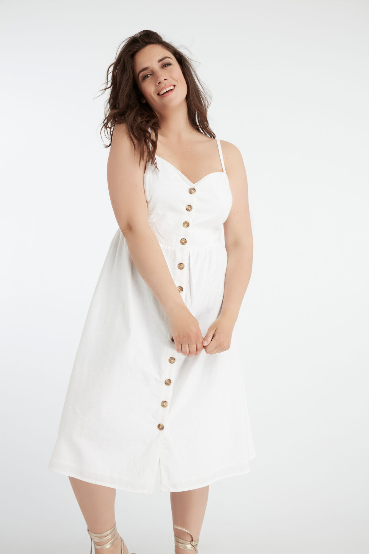 Doorgeknoopte jurk  image number 6