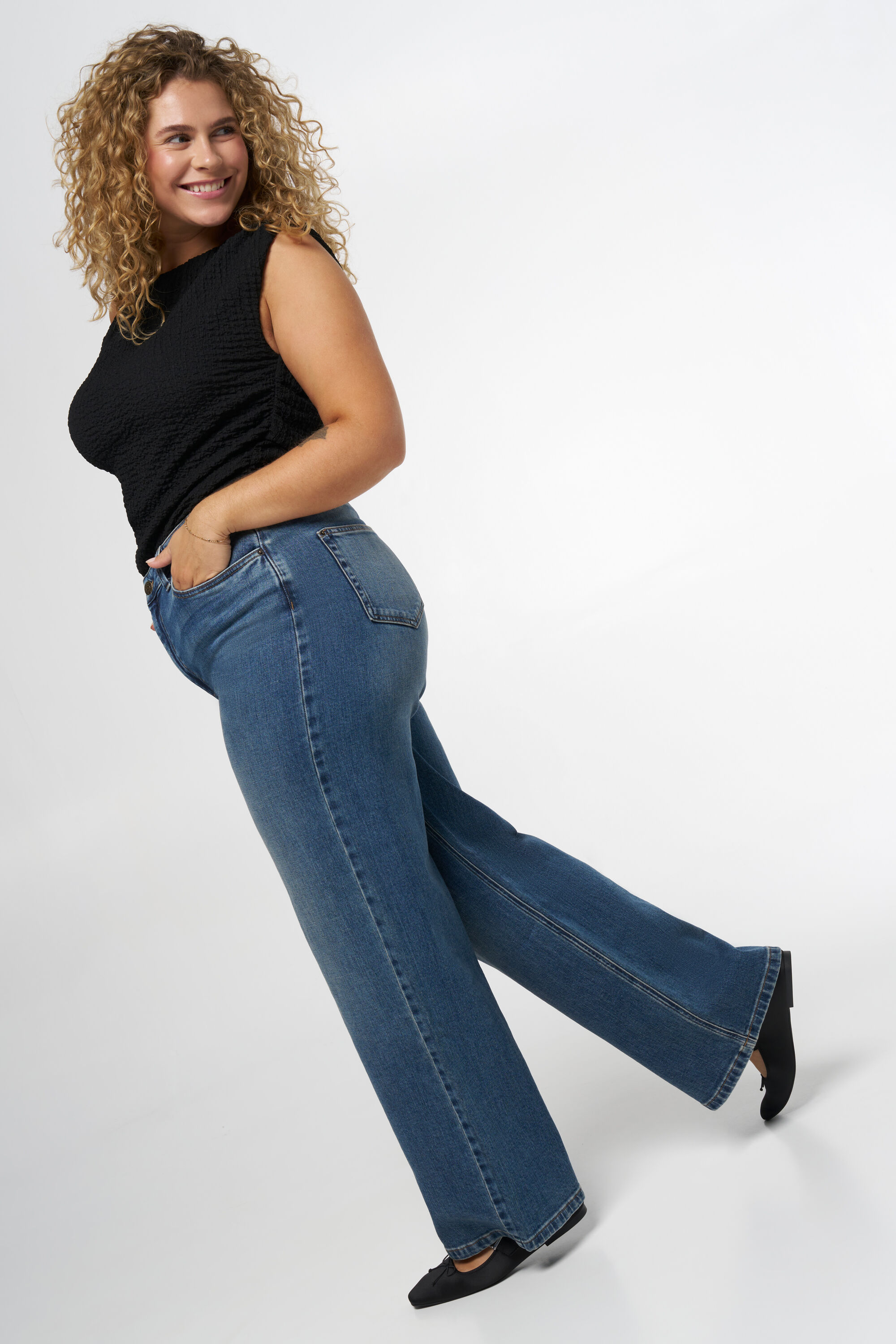 Stijlvolle Jeans Maat 40 tot 54 Bestellen MS Mode