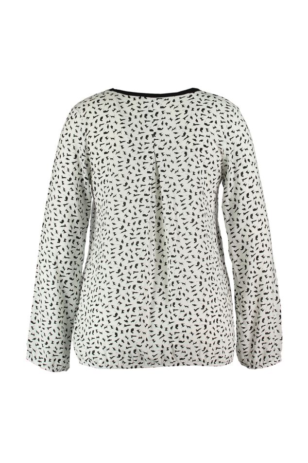 Blouse met kattenprint image number 2