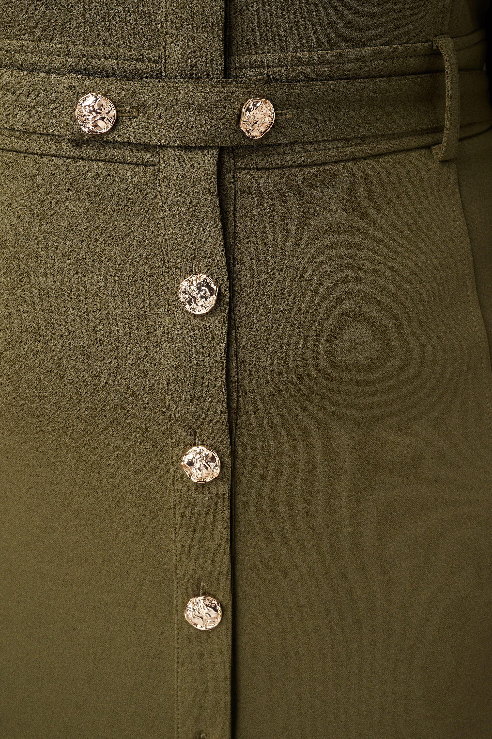 Jurk met sierknopen image number 6