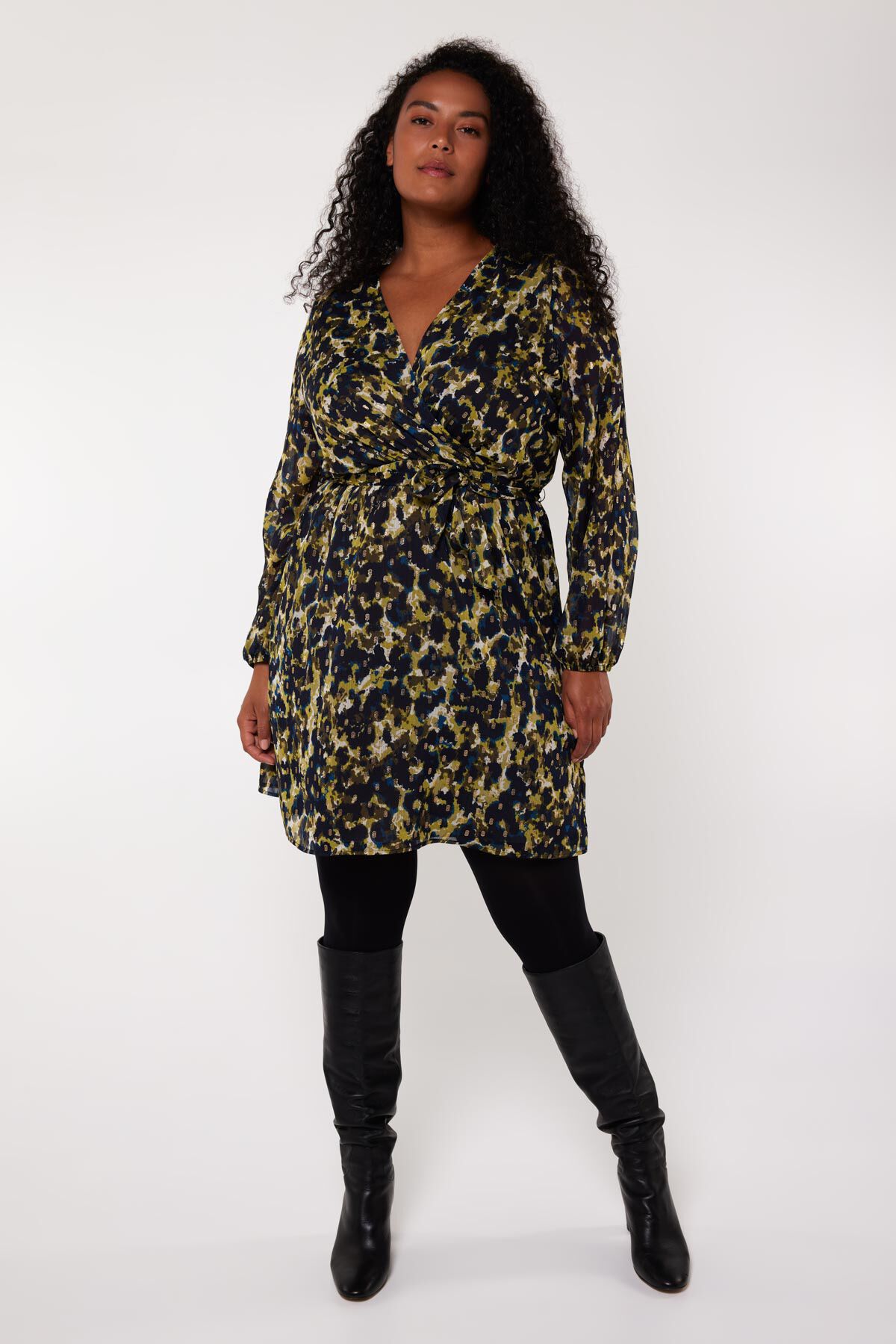 Wrap jurk on sale