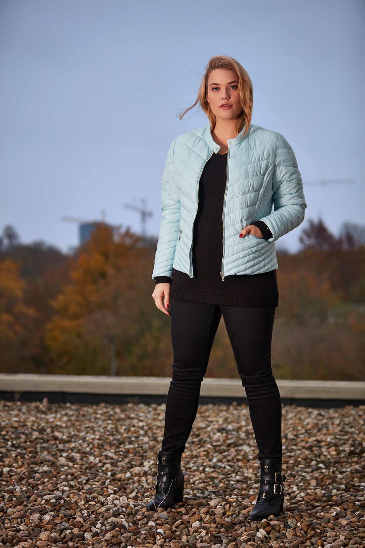 Gewatteerde jas  image number 6