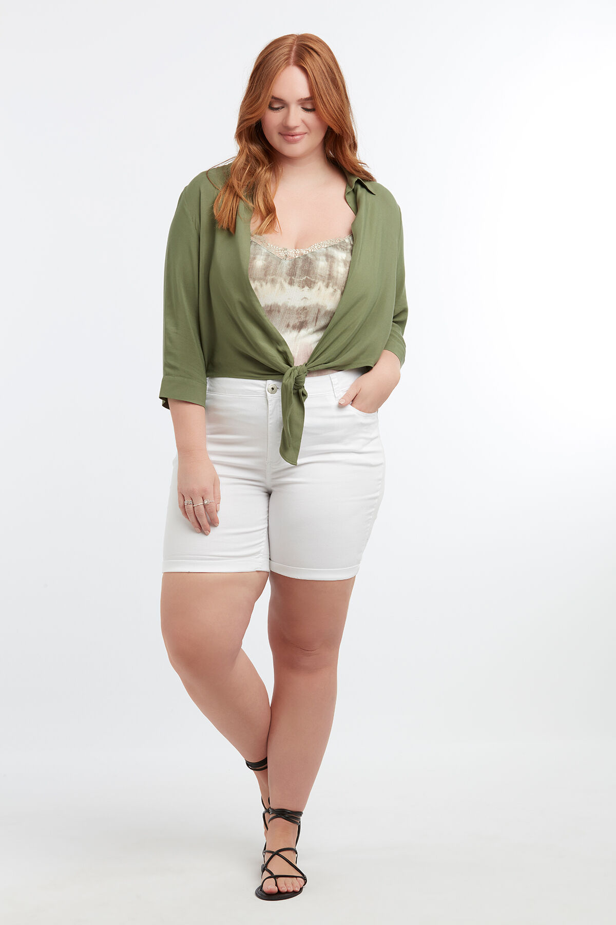 Blouse met geknoopt detail image number 5