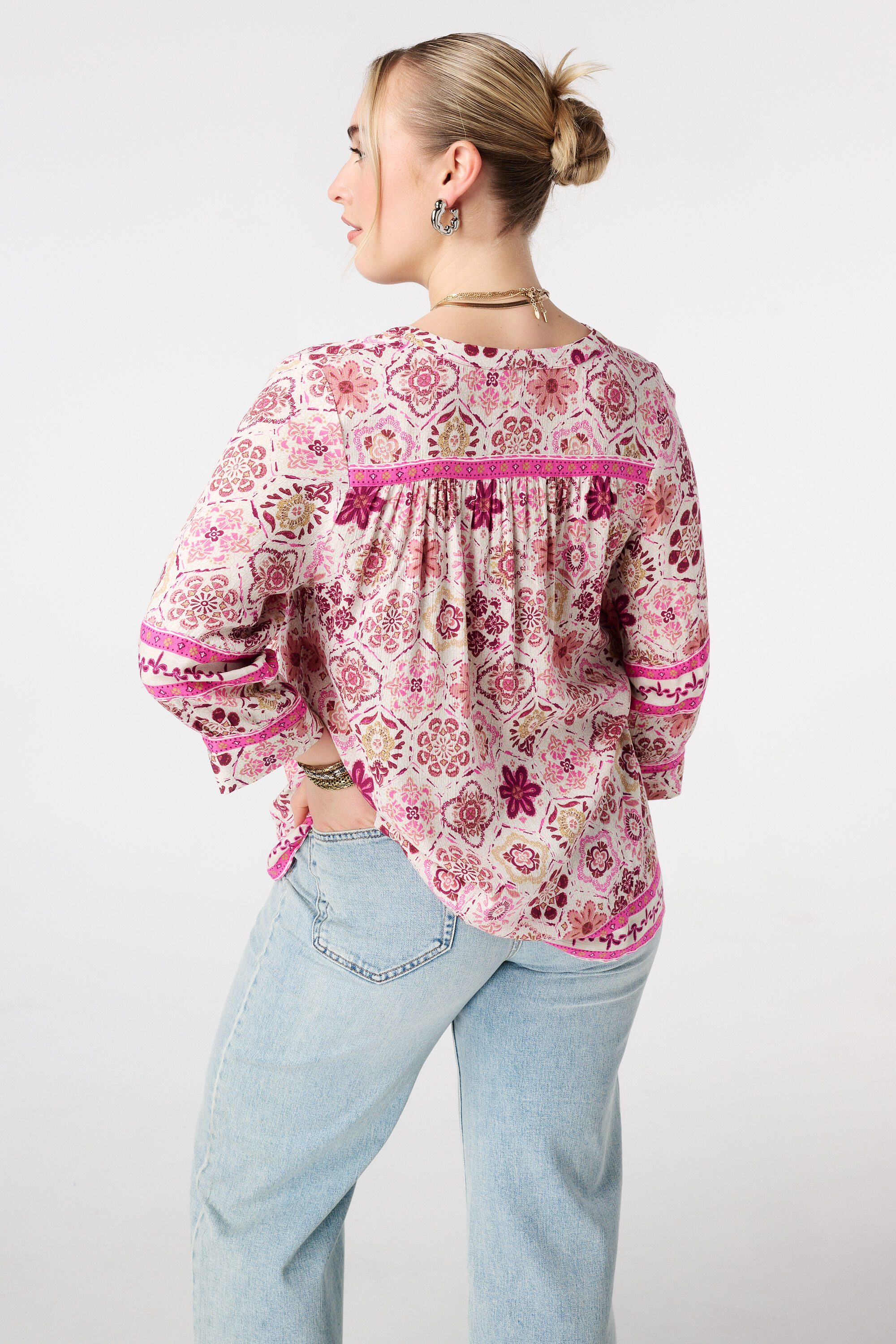 Blouse met knoopsluiting image number 3