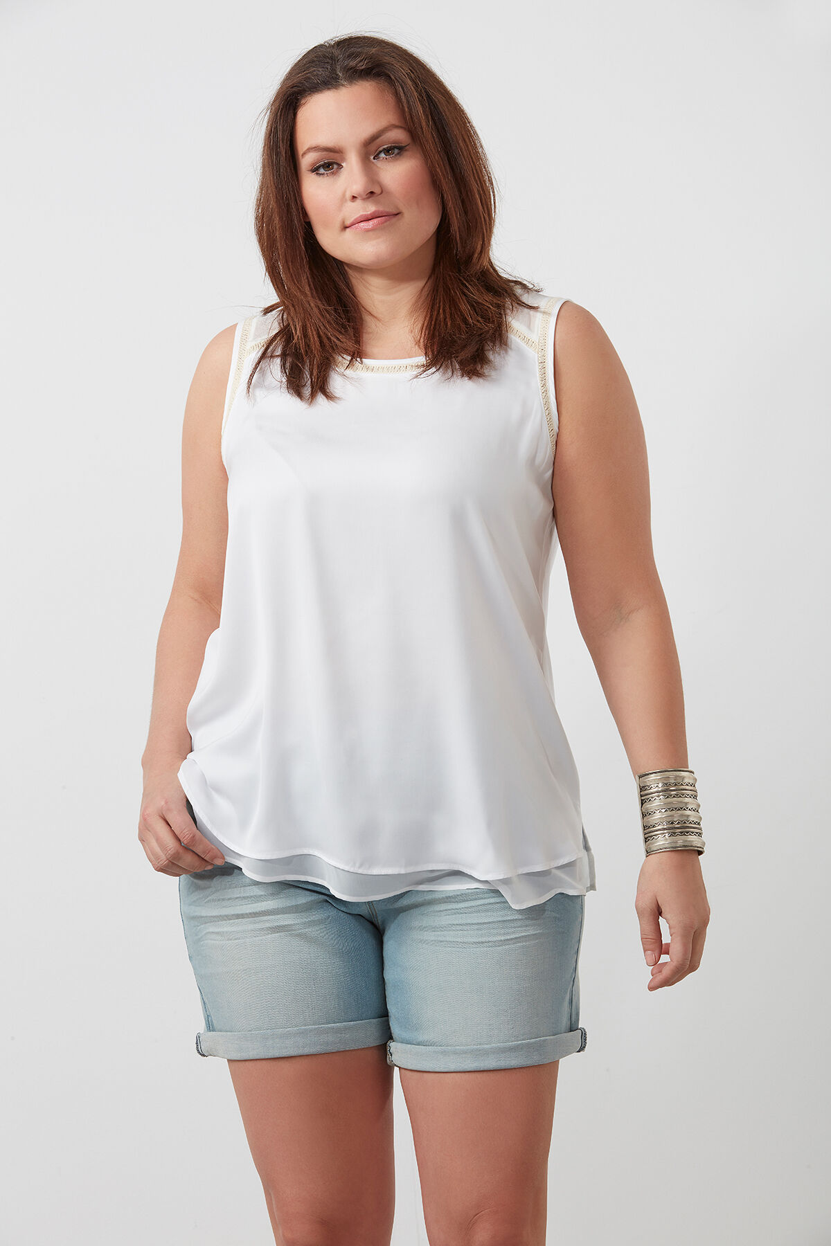 Mouwloze blouse image number 0