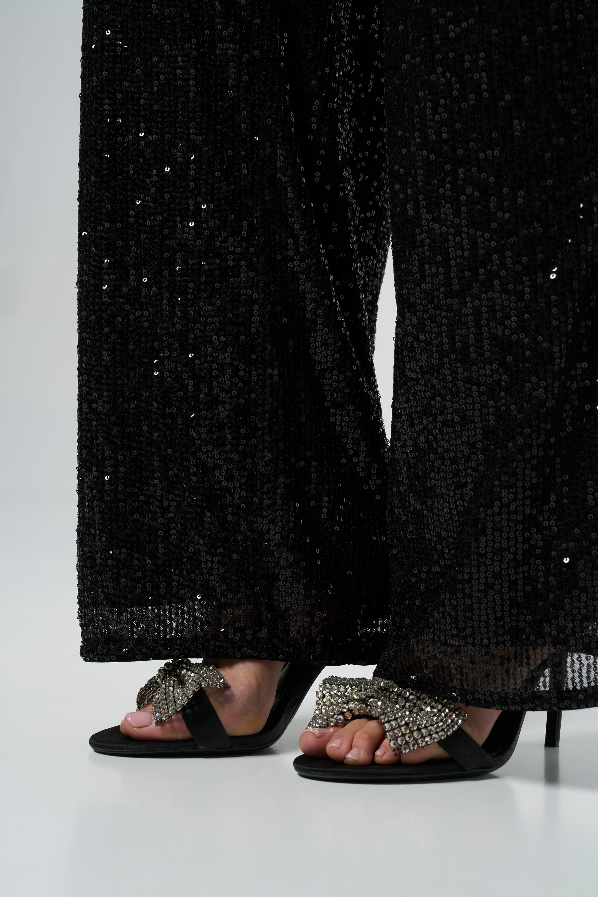 Broek met pailletten image number 4