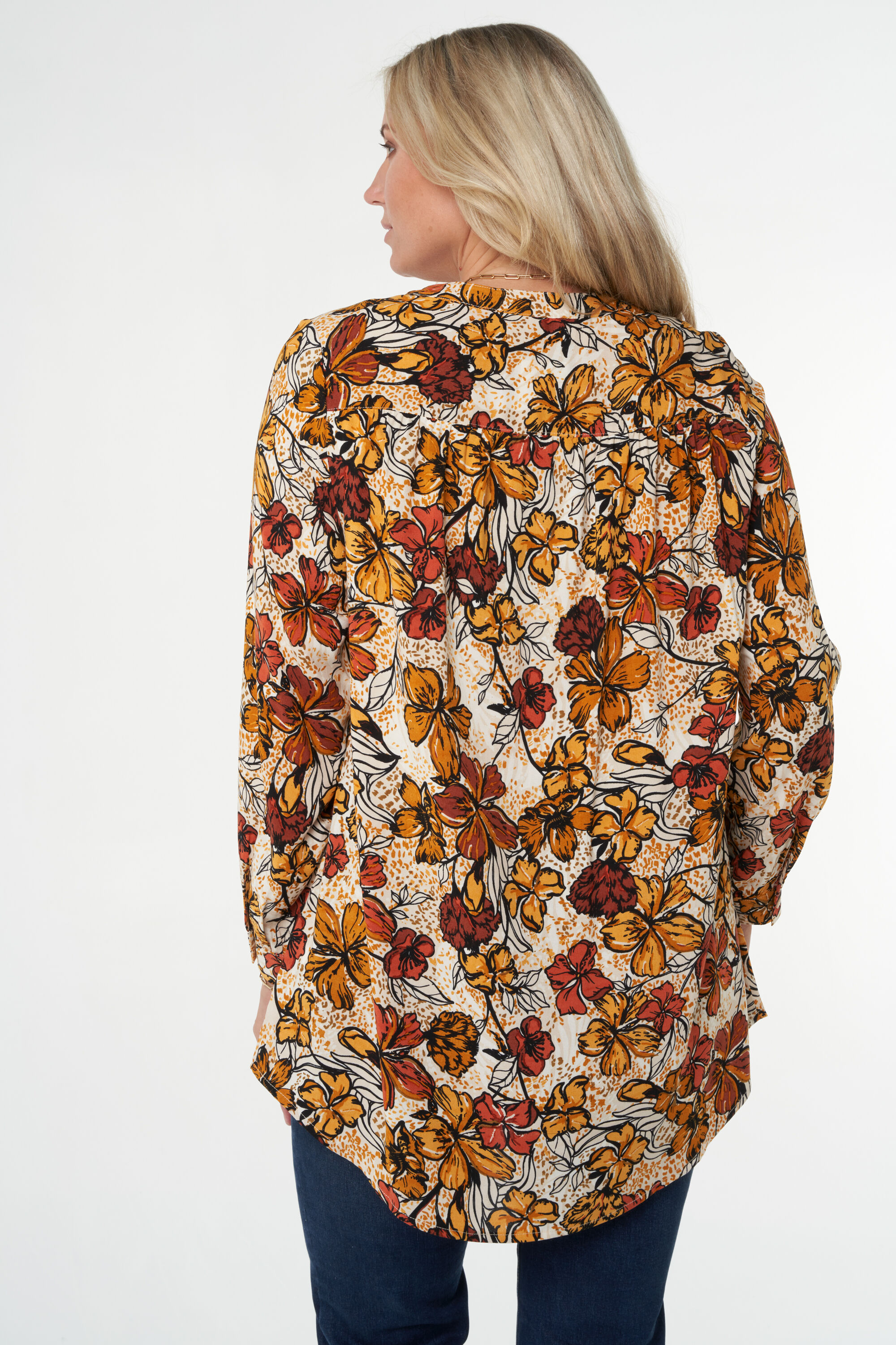 Blouse met print image number 4
