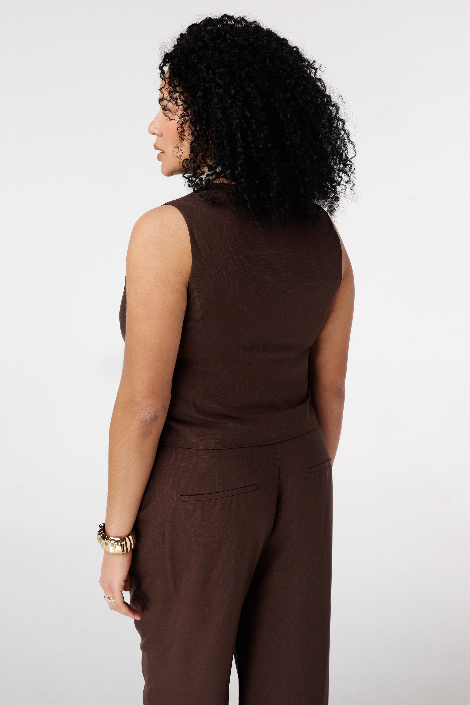 Linnen gilet image number 3