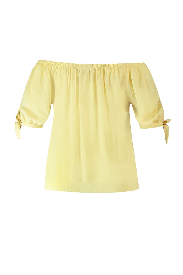 Off-shoulder blouse  image number 2