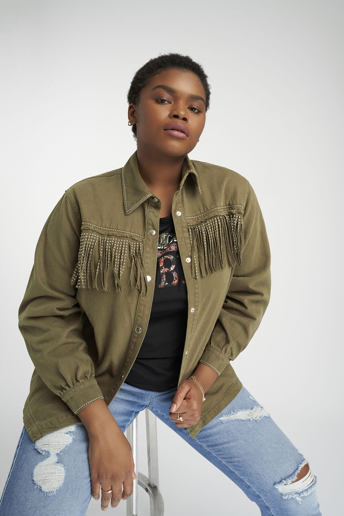 Jack met fringedetail image number 7