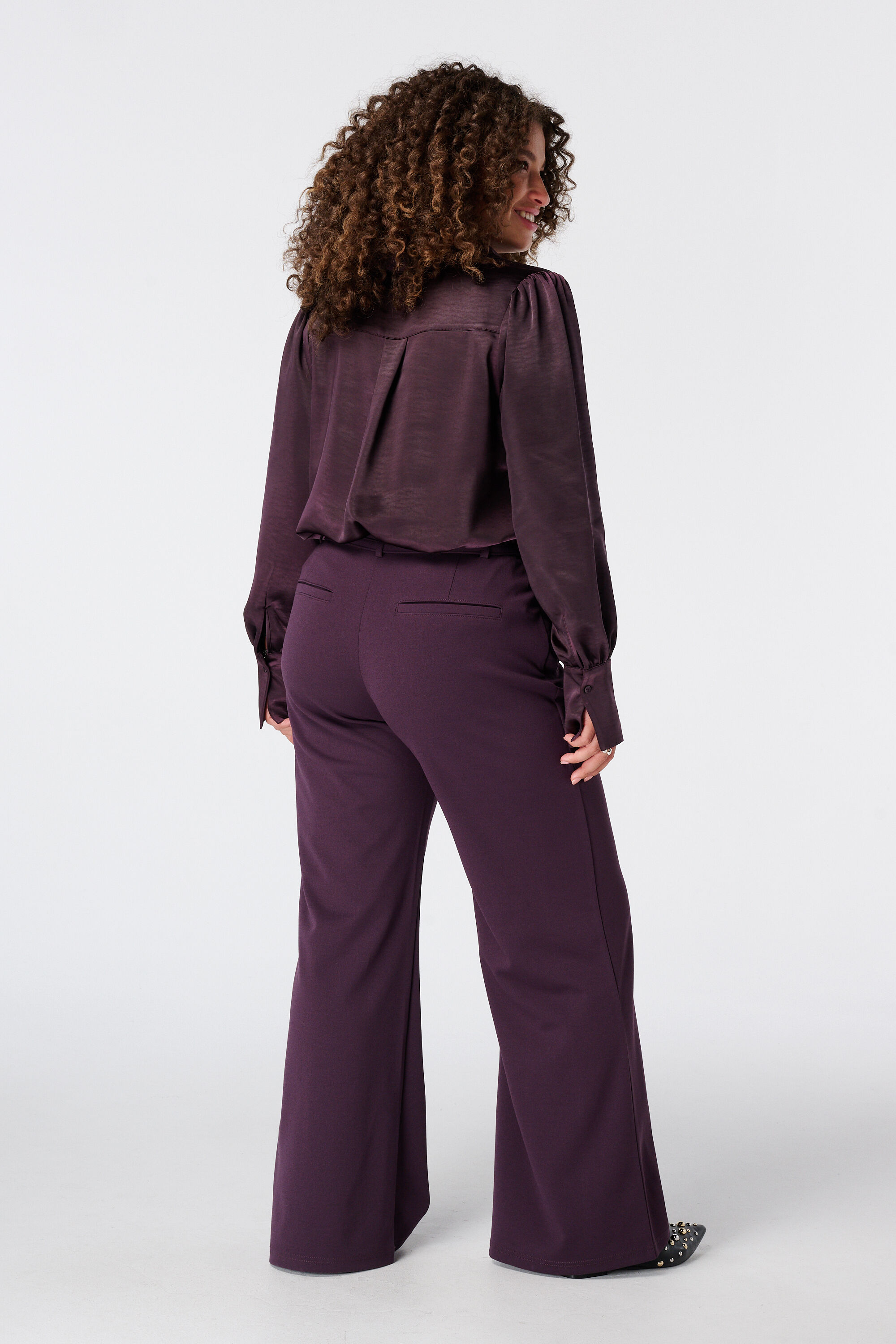 Rechte pantalon met ceintuur image number 3