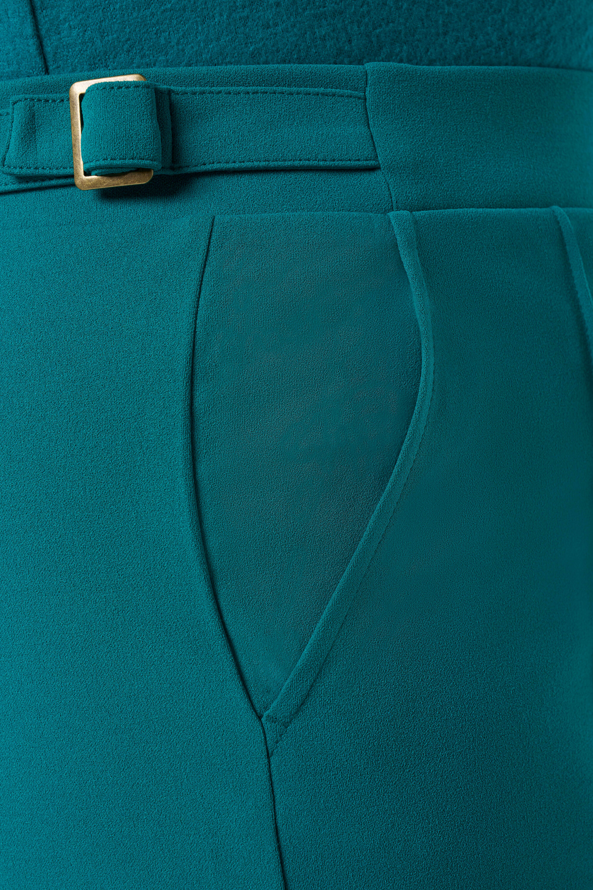 Rechtvallende broek met stretch image number 4