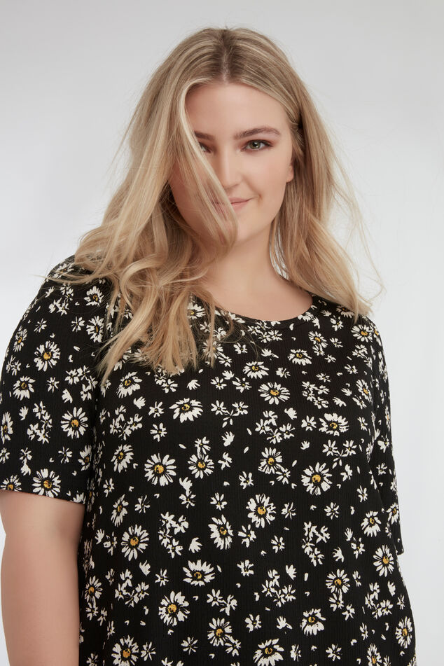 Lang T-shirt met print image number 3