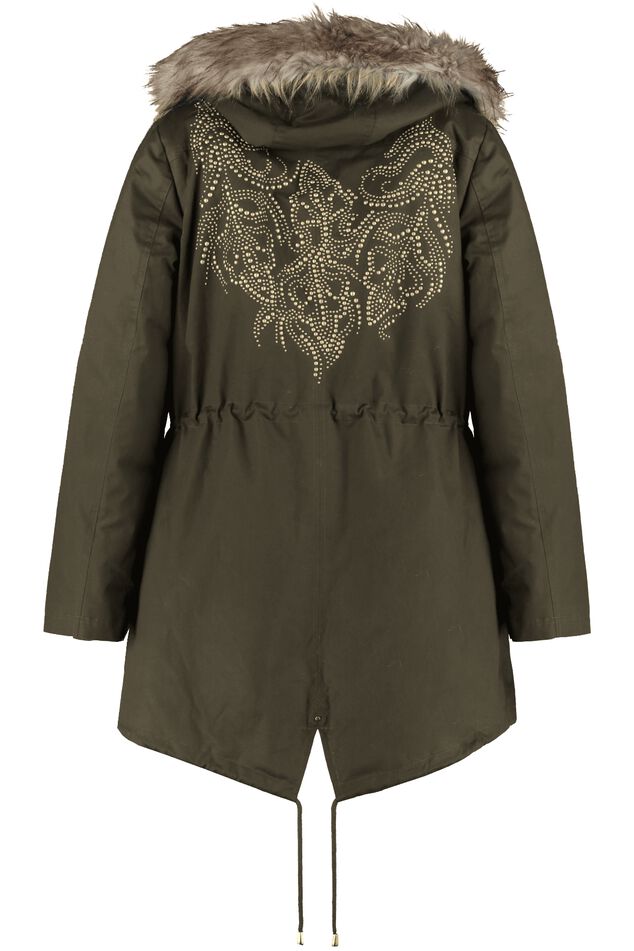 Parka met studs image number 2