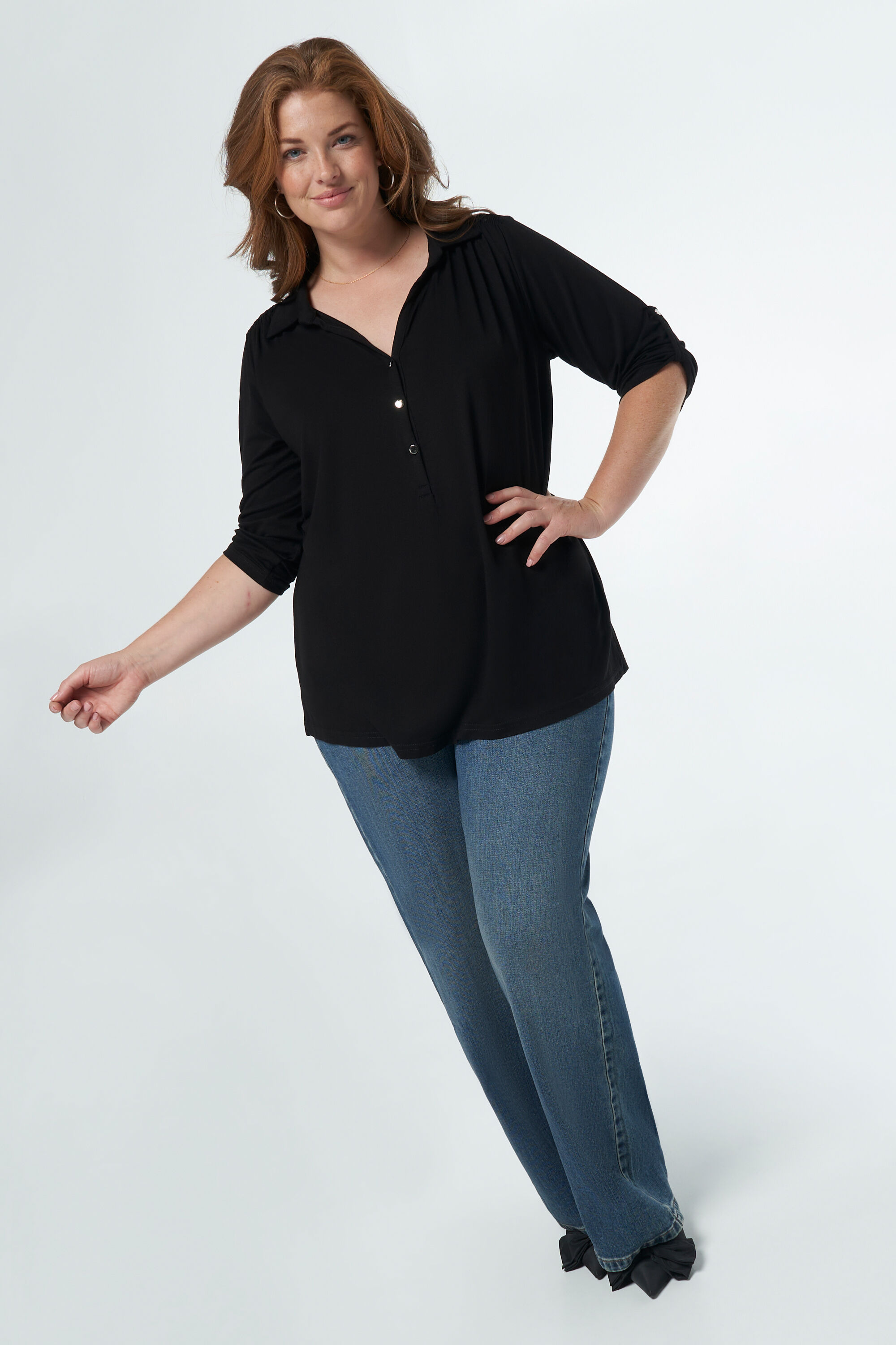 Top met v-hals image number 5