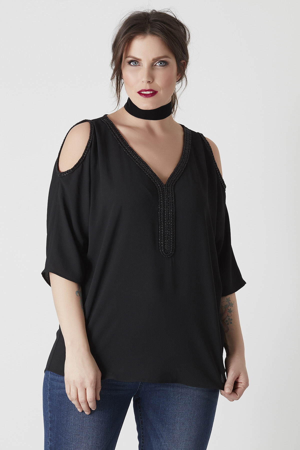 Tuniek met gouden details  image number 3