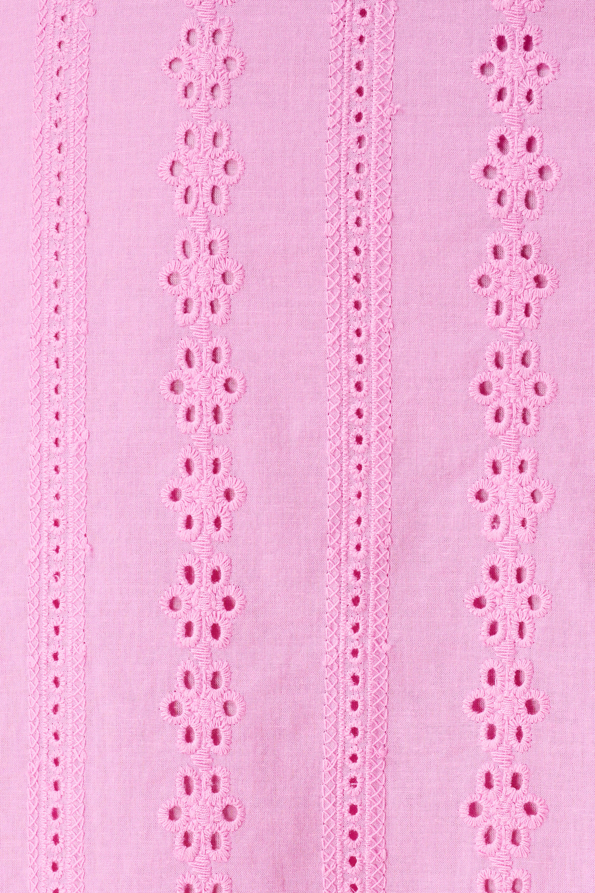 Jurk met broderie anglaise image number 6