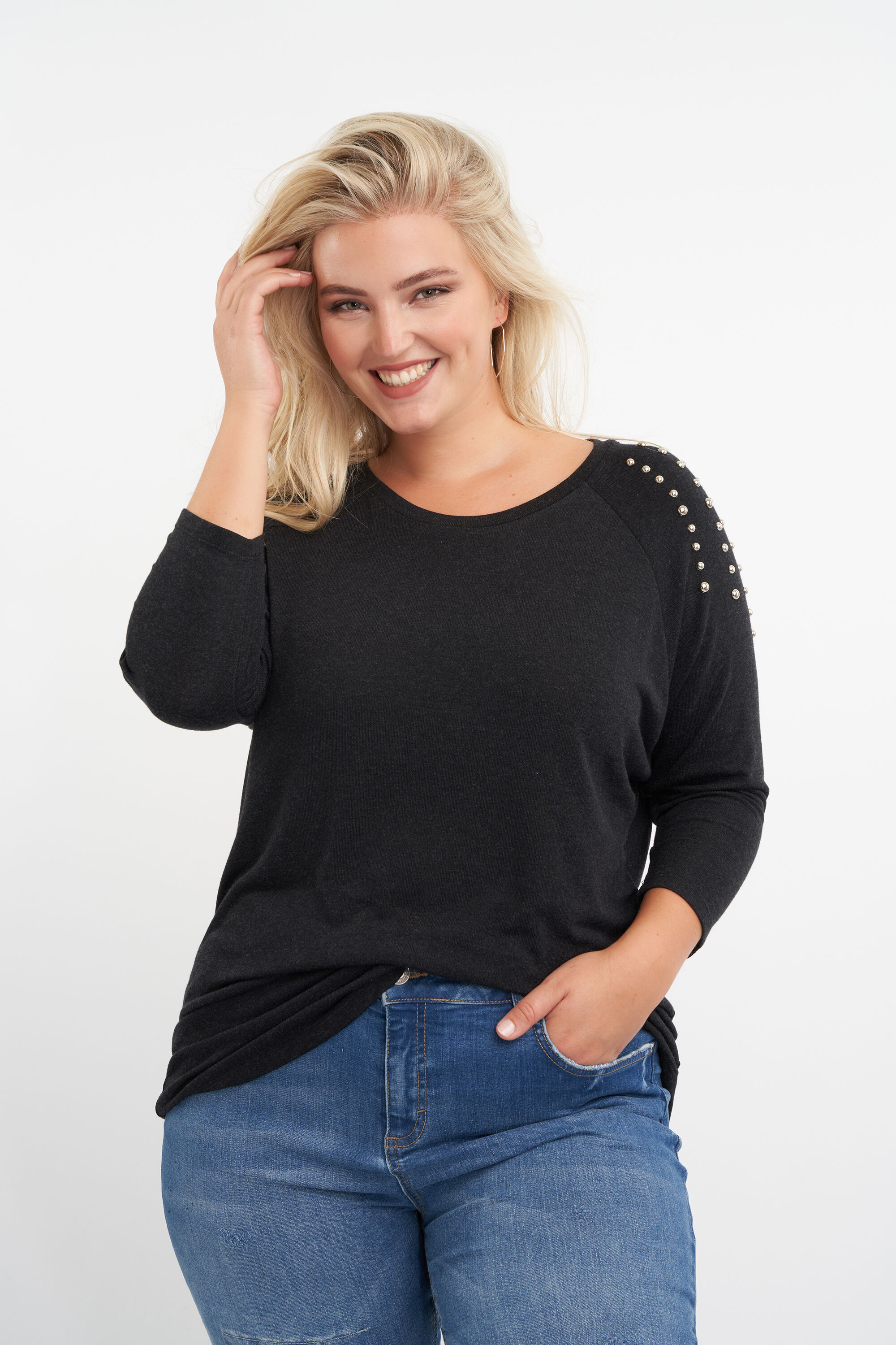 T shirts hot sale driekwart mouw