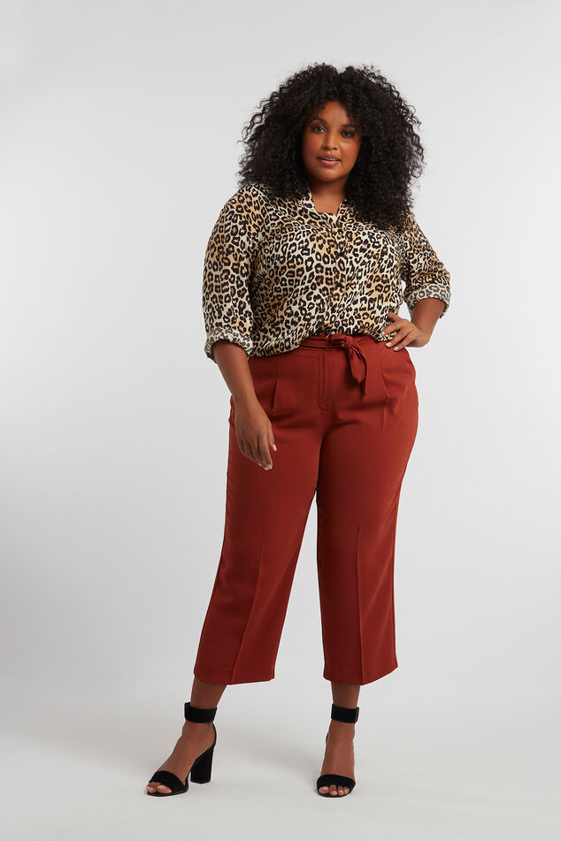 Blouse met luipaardprint image number 3